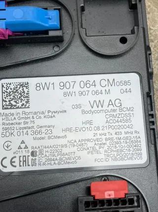 8w1907064cm Блок комфорта Audi Q7 4M restailing Арт 41189, вид 4