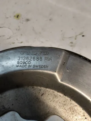 31362688 Кожух защитный тормозного диска Volvo v90 Cross Country 1 Арт 2671, вид 3