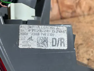 3350ATV0E100,FR26260204 Фонарь задний правый Honda Civic 9 Арт 94159013, вид 7