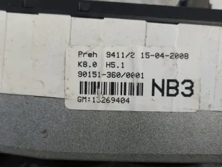 13269404 Блок управления печки/климат-контроля Opel Astra H Арт 86710, вид 6