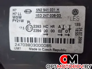 5N2941031H Фара левая Volkswagen Tiguan 1 Арт 27930, вид 3