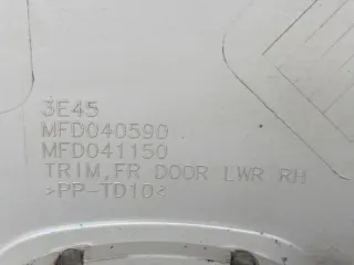 MFD040590, MFD041150 Обшивка двери передняя правая Mitsubishi Pajero Sport 2 Арт 195029, вид 5