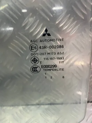 5736A675, 43R002086, 5736A389 Стекло двери задней левой Mitsubishi Pajero Sport 2 Арт 212952, вид 2