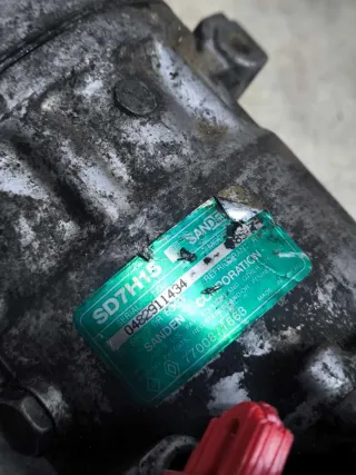7700871663,0482911434 Компрессор кондиционера Renault Safrane 2 Арт 1329039, вид 5