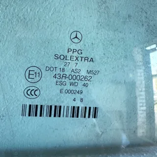 43R000262 Стекло двери передней правой Mercedes E W211 Арт 22-142, вид 2