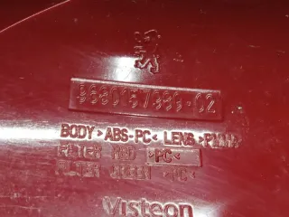 6351CT, 9680157980 Фонарь задний Peugeot 207 Арт 2331, вид 4
