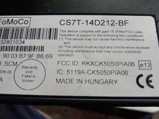 CS7T14D212, CS7T14D212BF блок управления Ford Galaxy 2 restailing Арт 3499, вид 4