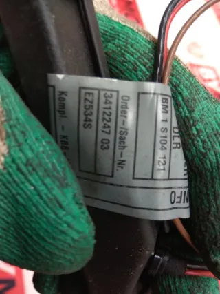 12513412247, 64G095601517 Проводка двигателя BMW X3 E83 Арт 5193, вид 5