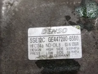 GE447280-6560 компрессор кондиционера Toyota Avensis 3 2.0л D4D Арт 5771, вид 7