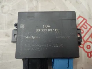 9666663780 блок управления парктрониками Peugeot 3008 1 Арт 11764, вид 2