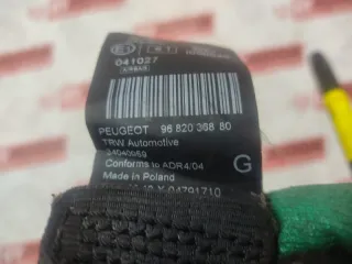 9682036880 ремень безопасности Peugeot 3008 1 Арт 12098, вид 3