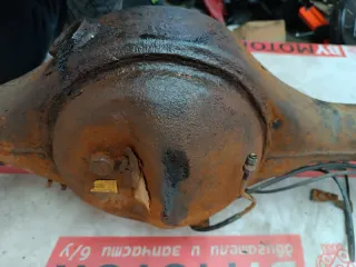 1554958, 6M344010CB Чулок (картер) заднего моста Ford Ranger 2 Арт 13446, вид 4