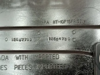 12684780 Крышка двигателя декоративная Chevrolet Cruze J400 Арт 15307, вид 3