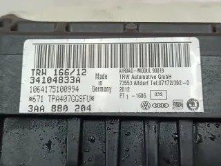 3AA880204, 3AA880204B Подушка безопасности пассажирская в торпедо Volkswagen Passat B7 Арт 15565, вид 4