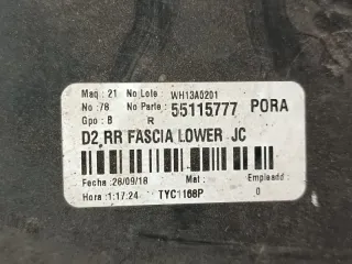 39008628, 55115777 Юбка бампера Chevrolet Cruze J400 Арт 16604, вид 15