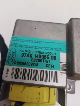 97AG14B056DB Блок AirBag Ford Escort 6 Арт 041986, вид 2