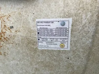 3C9867501 Потолок Volkswagen Passat B6 Арт 167567, вид 5