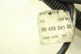 9640334180 Клемма аккумулятора минус Citroen C5 1 Арт 94341493, вид 5