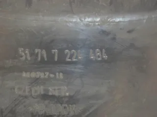 7224484 Защита арок передняя правая (подкрылок) BMW 6 F06/F12/F13 Арт 58444379, вид 3