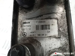 A6111880501,71056000 Теплообменник масляного фильтра Mercedes ML W163 Арт A26845_4, вид 9