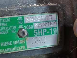 GBG 5HP19 КПП автоматическая (АКПП) Audi A4 B6 Арт 88009, вид 7