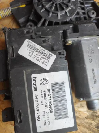 9637130480 Стеклоподъемник электрический передний правый Peugeot 307 Арт 4327211, вид 2