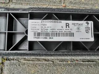95855152800DE1, 7P5863528A Пол багажника Porsche Cayenne 958 Арт MK94367681, вид 5