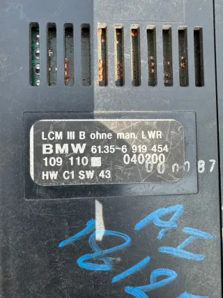 6919454 Блок управления светом (фарами) BMW 5 E39 Арт 94368206, вид 2