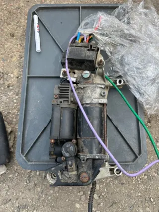 ЗA Компрессор пневмоподвески Audi Q7 4L Арт 94369567, вид 3