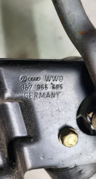 357955605 Механизм стеклоочистителя (трапеция дворников) Volkswagen Passat B3 Арт 94371216, вид 2