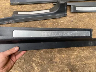  Накладка на порог внутренняя (комплект) Mercedes C W203 Арт 94371328, вид 2
