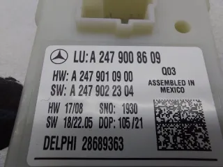 A2479008609, 2479008609 Блок управления крышки багажника Mercedes CLA c118 Арт ST256607, вид 6