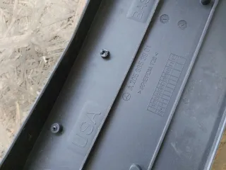 A2058853901 Площадка гос номера (рамка) Mercedes C W205 Арт 94383258, вид 3