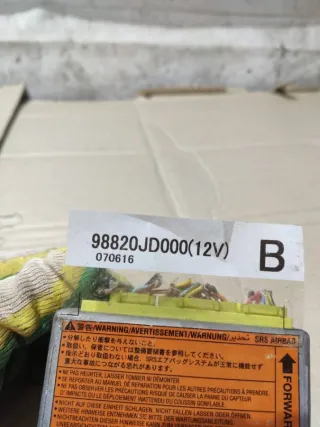 98820JD000 Блок AirBag Nissan Qashqai 1  Арт 94383479, вид 4