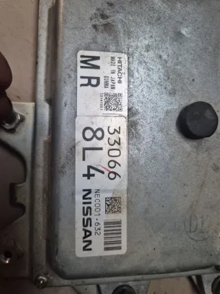 NEC001632,33066,8L4 Блок управления двигателем Nissan Qashqai 1  2.0л Арт 034518, вид 2
