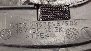 51377197898,7197898 Стекло кузовное боковое правое BMW 5 F10/F11/GT F07 Арт 017663, вид 3