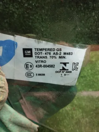  Стекло двери передней правой GMC Terrain 2 Арт 94403287, вид 2