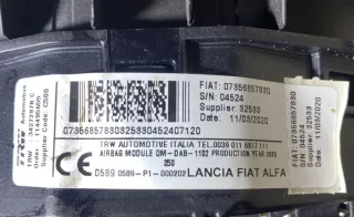 34274897C, 34280212A, 07356857830, 34272978C Подушка безопасности водителя Fiat Ducato 4 Арт 2538711, вид 5