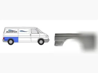 P417232D Крыло заднее правое Volkswagen Multivan T4 Арт 120766095