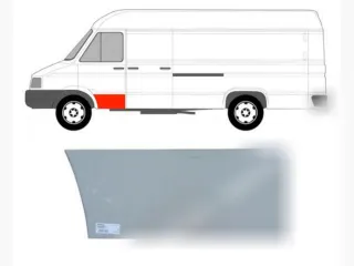 30494011 Дверь передняя левая Iveco Daily 2 Арт 127982647, вид 1