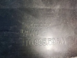 1T0805594M Передняя панель крепления облицовки (телевизор) Volkswagen Caddy 3 Арт 58126.6BL1, вид 5