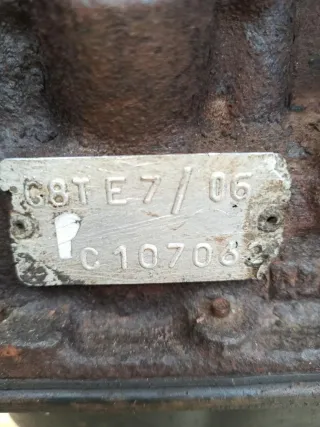 G8T 706 Двигатель Renault Safrane 2 Арт 14087_2, вид 6
