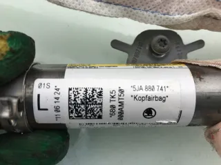 5JA880741 Подушка безопасности боковая (шторка) Skoda Rapid Арт 421176, вид 4