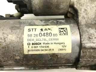 9826048080, 0001174636 стартер Peugeot Boxer 3 Арт 421927, вид 2