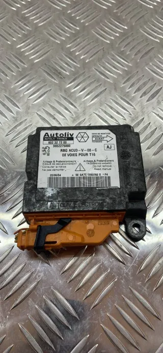 602327200,9652275880 Блок AirBag Peugeot 206 1 Арт 23272, вид 1