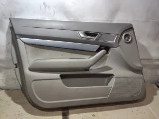  Обшивка двери передней левой (дверная карта) Audi A6 C6 (S6,RS6) Арт 94479560
