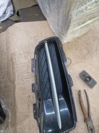  Заглушка (решетка) в бампер передний BMW X5 E70 Арт 123991, вид 1