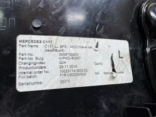A1176800571,3006700900 Накладка декоративная на торпедо Mercedes CLA c117 Арт 94483046, вид 9