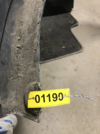 30655181 Накладка (молдинг) переднего левого крыла Volvo XC90 1 Арт 01190, вид 4