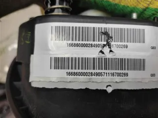 A1668600002 Подушка безопасности в рулевое колесо Mercedes ML/GLE W166 Арт 84243, вид 4